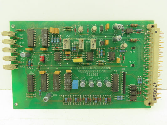 Rofin-Sinar Laser PCB363-2/11.96 PCB Control Circuit Board 581363/11.96