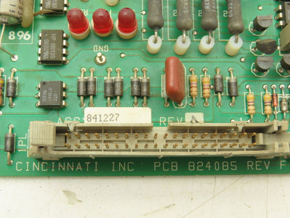 Cincinnati 824085 Control Circuit Board PCB Rev F 841227