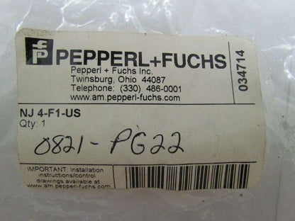 Pepperl Fuchs NJ 4-F1-US Proximity Sensor 34714