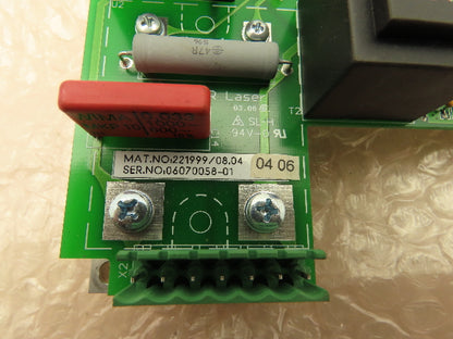 Rofin-Sinar Laser 221999/08.04 Power Module Power Supply PCB Circuit Board