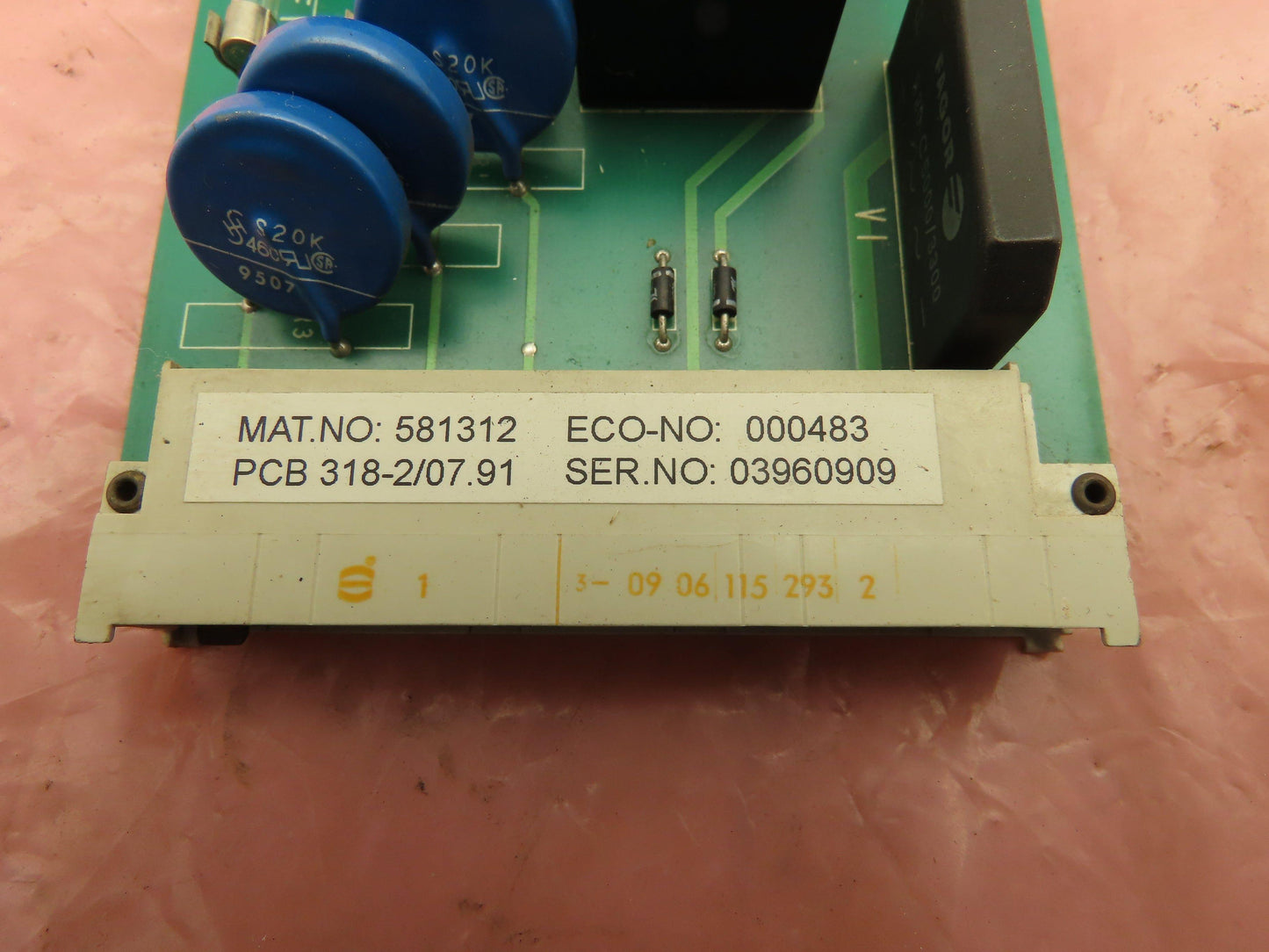 Rofin-Sinar Laser 581312 DC Power Supply Transformer 400V 318-2B/07.91