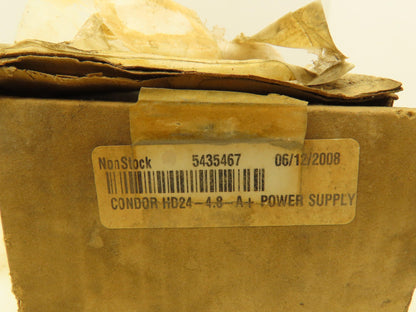 Condor 5435467 DC Power Supply 24VDC 4.8A