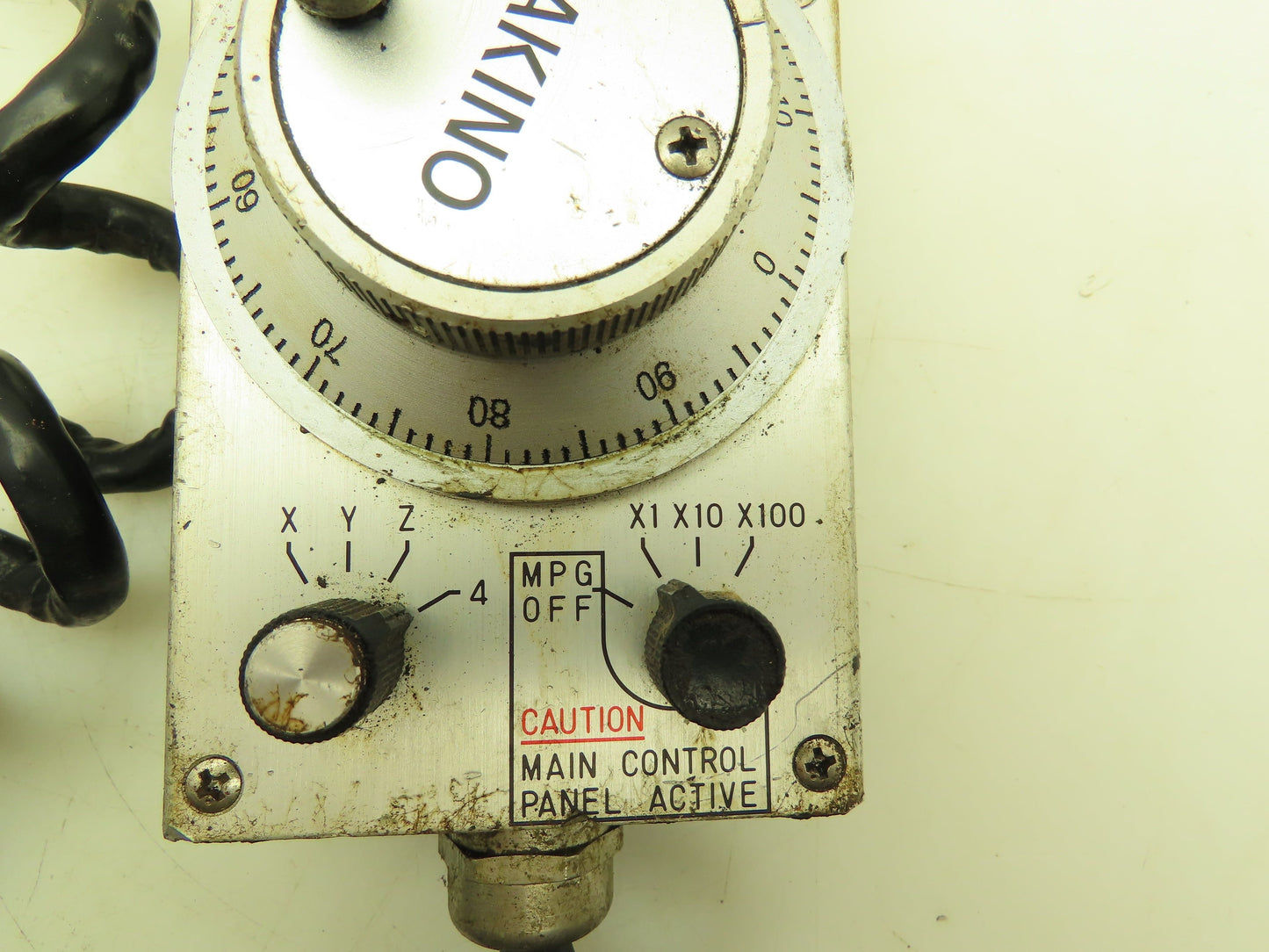 Makino HP-102Y-(13)-100 Manual Pulse Generator CNC MPG Handwheel Dial