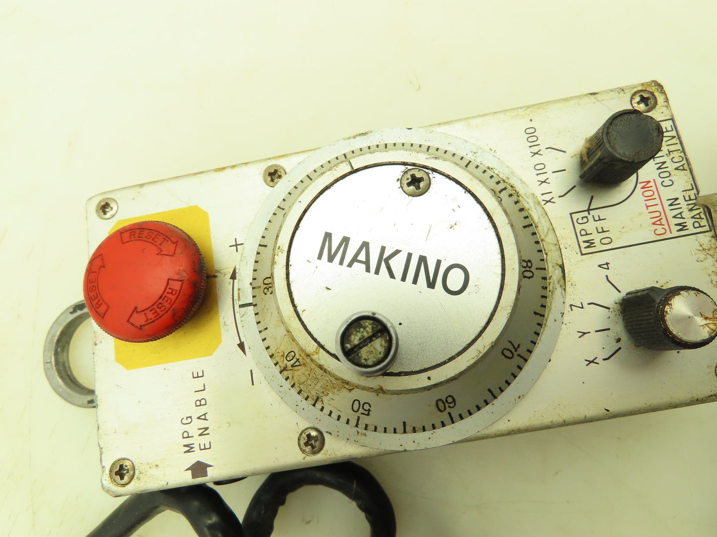 Makino HP-102Y-(13)-100 Manual Pulse Generator CNC MPG Handwheel Dial
