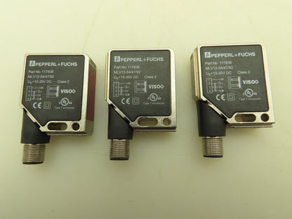 Pepperl Fuchs 117836 Sensor Switch Reflection Light Barrier 10-30VDC Lot of 3