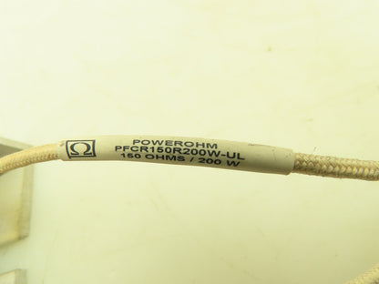 Allen Bradley PFCR150R200W Powerohm Braking Resistor 150 Ohms 200 Watt CR200