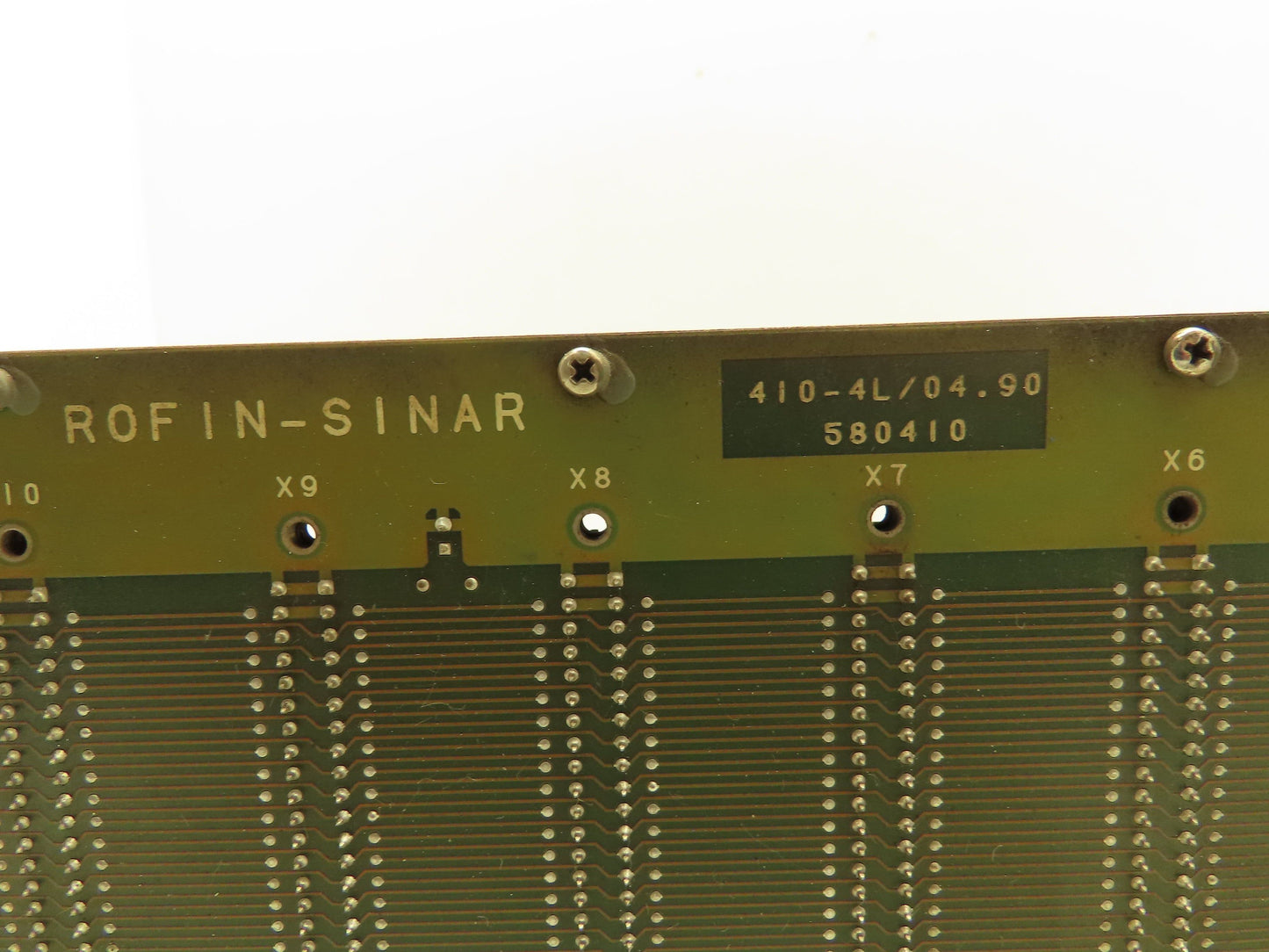 Siemens 580410 Rofin-Sinar Laser PLC Chassis 14 Slot