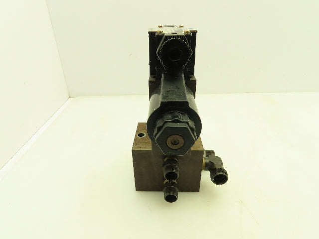 Daikin KSO-G02-4CP-30-NR Hydraulic Directional Solenoid Valve Stack 24VDC