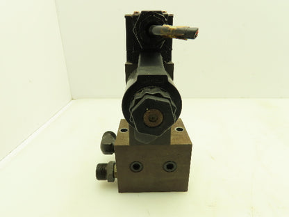 Daikin KSO-G02-4CP-30-NR Hydraulic Directional Solenoid Valve Stack 24VDC