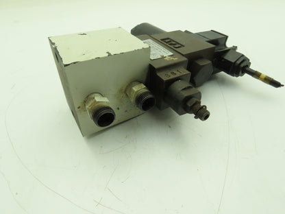 Daikin KSO-G02-3BP-30-NR Hydraulic Directional Solenoid Valve Stack 24VDC