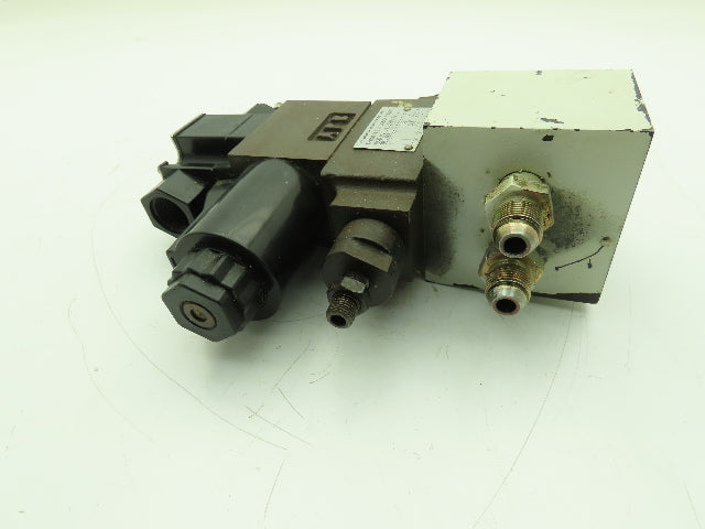 Daikin KSO-G02-3BP-30-NR Hydraulic Directional Solenoid Valve Stack 24VDC