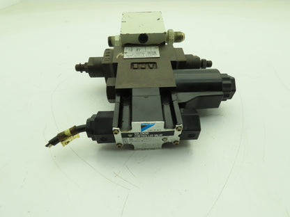 Daikin KSO-G02-3BP-30-NR Hydraulic Directional Solenoid Valve Stack 24VDC