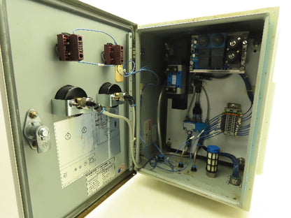 Festo Control Systems Pneumatic Solenoid Valve Control Panel Box 24VDC 16x12x8"