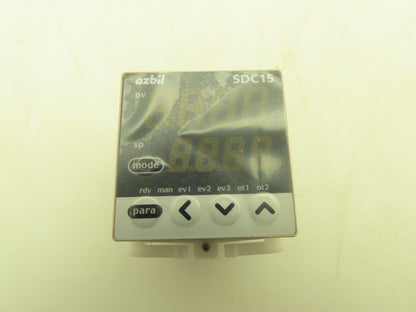 Azbil C15TV0RA0300 Temperature Controller SDC15 Digital PLC Temp Sensor