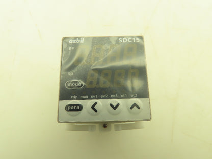 Azbil C15TV0RA0300 Temperature Controller SDC15 Digital PLC Temp Sensor