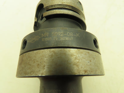 Mapal MN 5092-08-K HSK63 Tool Holder Adapter End Mill Reamer
