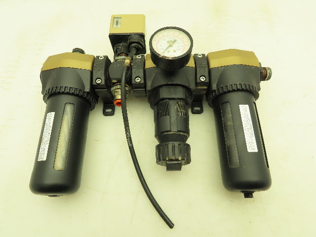 Ross MD451PSB42 Pneumatic Inline Lubricator Air Filter Regulator Assembly