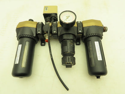 Ross MD451PSB42 Pneumatic Inline Lubricator Air Filter Regulator Assembly