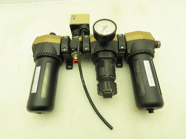 Ross MD451PSB42 Pneumatic Inline Lubricator Air Filter Regulator Assembly