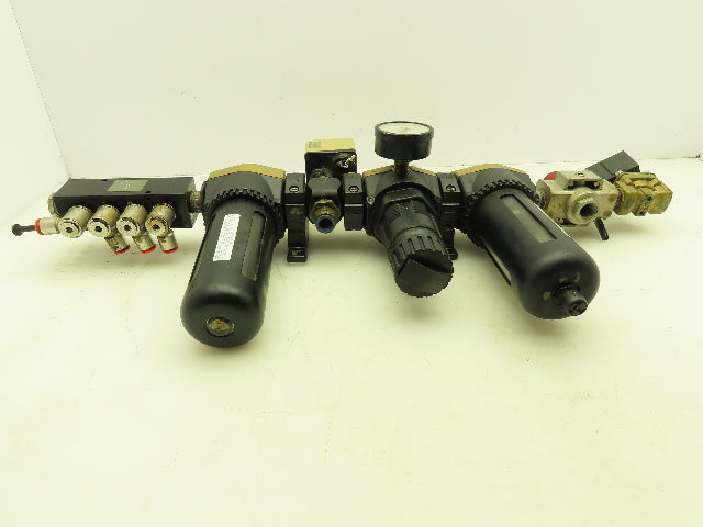 Ross MD451PSB42 Pneumatic Inline Lubricator Air Filter Regulator Assembly