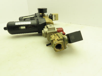 Ross MD451PSB42 Pneumatic Inline Lubricator Air Filter Regulator Assembly