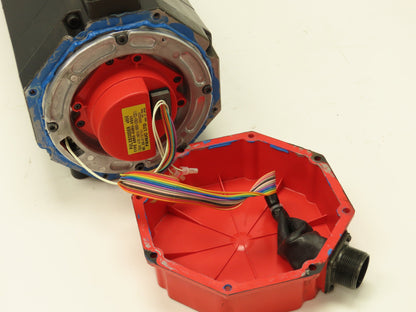 Fanuc A06B-0153-B175 AC Servo Motor 4.8kW 17A 3000 RPM 168V 3PH