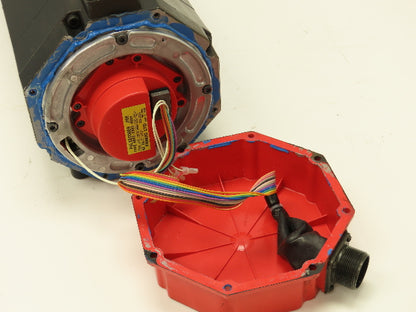 Fanuc A06B-0153-B175 AC Servo Motor 4.8kW 17A 3000 RPM 168V 3PH