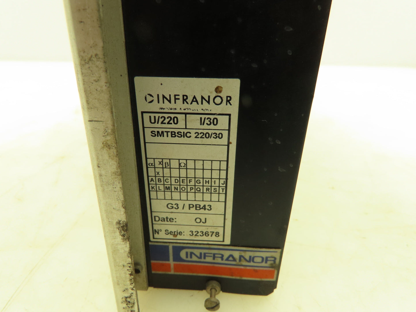 Infranor SMTBSIC-220/30 Servo Controller 220V 15/30A