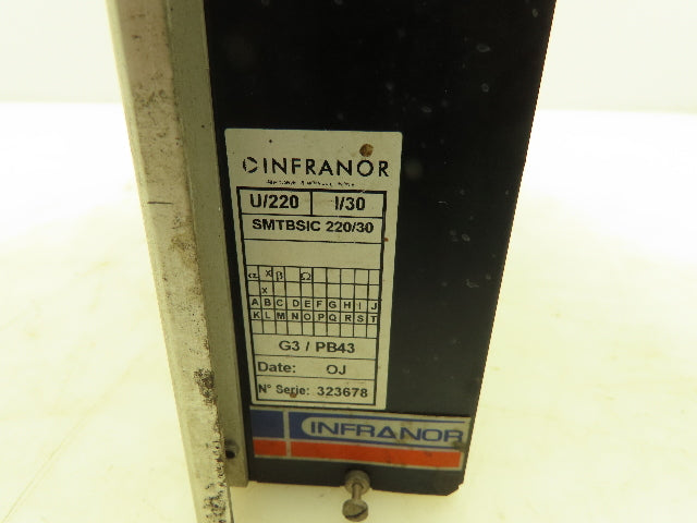 Infranor SMTBSIC-220/30 Servo Controller 220V 15/30A