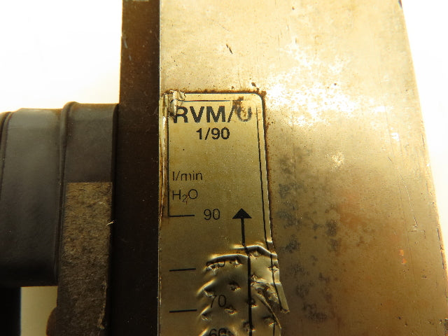 Stasto RVM/U-1/90 Flow Monitor Meter Valve w/Reed Switch 250V 3A 1" Threaded