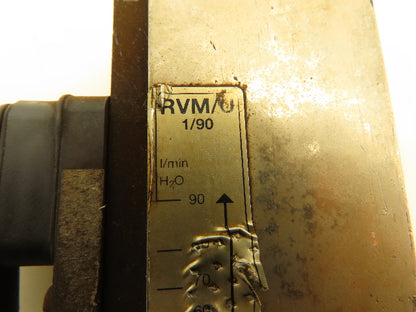 Stasto RVM/U-1/90 Flow Monitor Meter Valve w/Reed Switch 250V 3A 1" Threaded