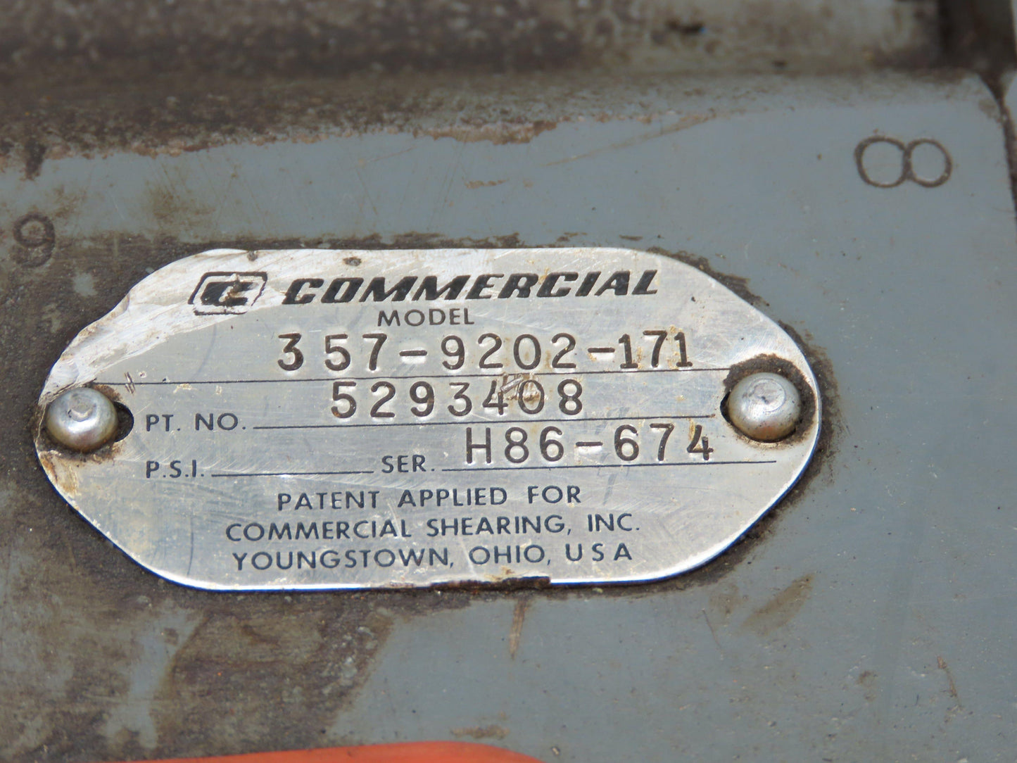 Parker Commercial 357-9202-171 Hydraulic Valves Heavy Duty Tractor Double Action