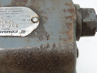 Parker Commercial 357-9202-171 Hydraulic Valves Heavy Duty Tractor Double Action