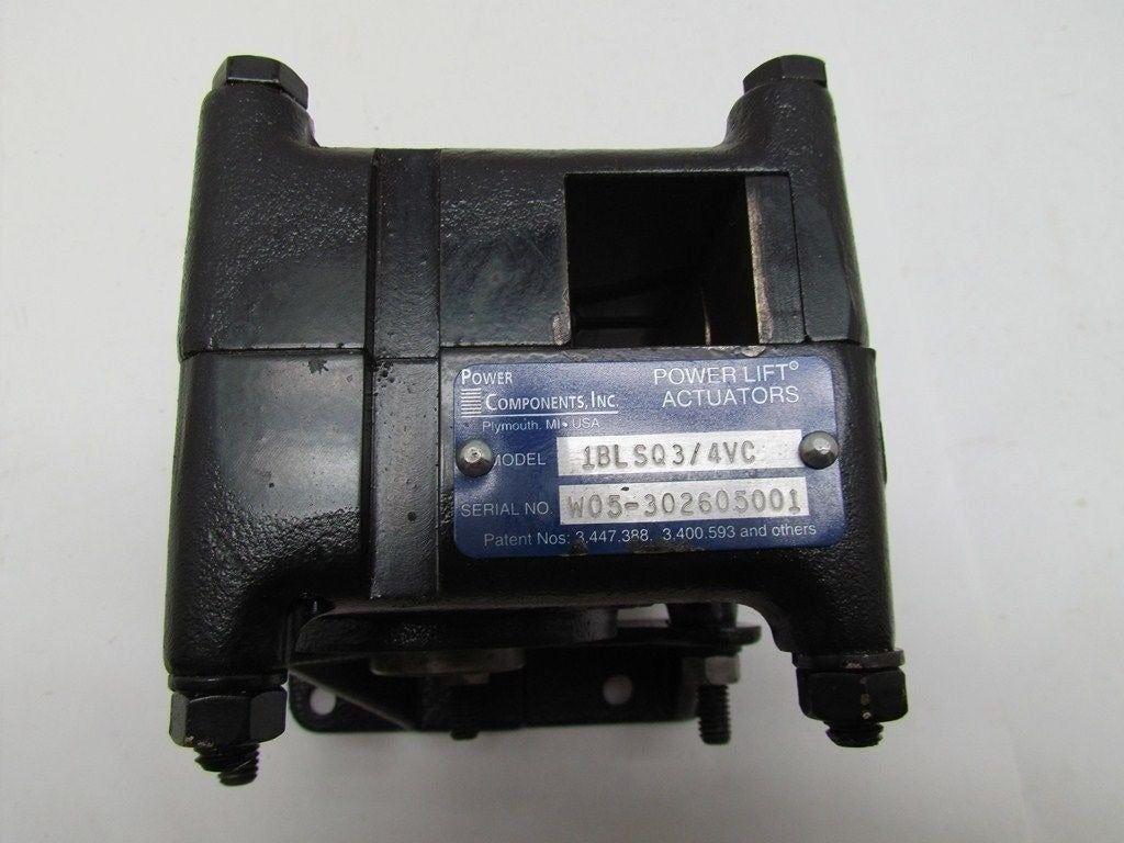 Power Components 1BLSQ3/4VC Lift Actuator Takes 3/4" Drive Shaft 1x1" Rack