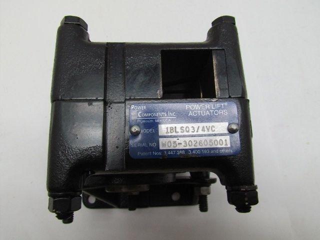 Power Components 1BLSQ3/4VC Lift Actuator Takes 3/4" Drive Shaft 1x1" Rack