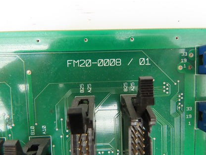 Fanuc FM20-0008/01 Control Circuit Board Relay Panel PLC Servo Interface Module