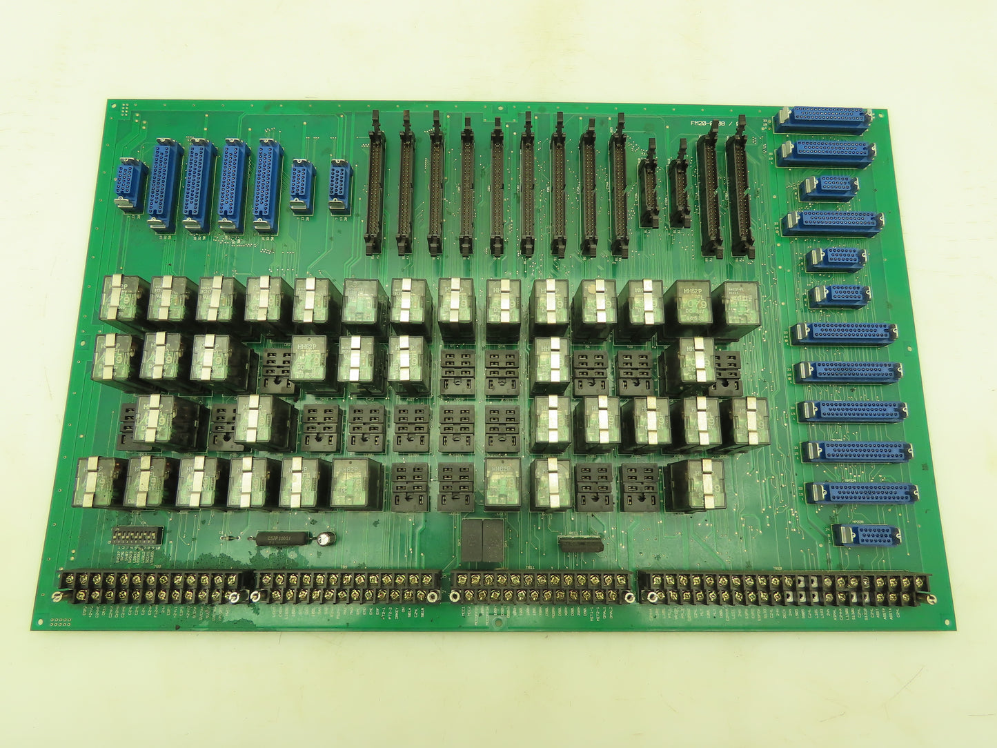 Fanuc FM20-0008/01 Control Circuit Board Relay Panel PLC Servo Interface Module