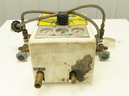 Western Innovator HBAC2-5-2 Helium Gas Manifold Changeover Control Station