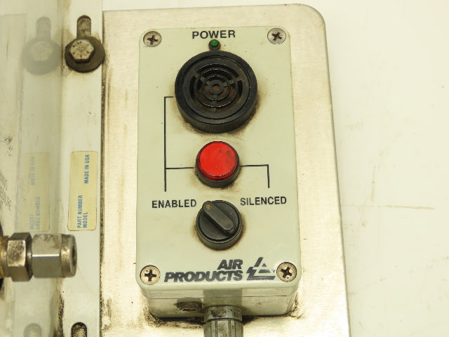 Air Products E13CP145D Nitrogen Gas Pressure Regulator Switch Changeover Panel