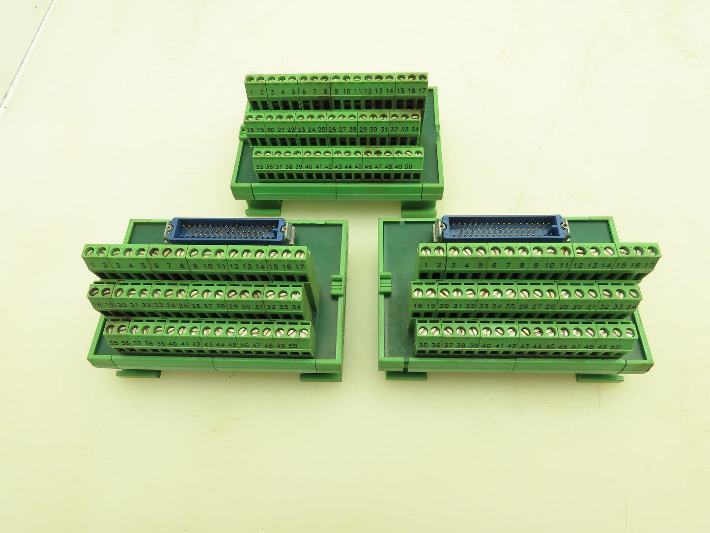 Phoenix Contact 5547144 UMK-SE 11.25 Input Adapter 50 Pin Lot of 3