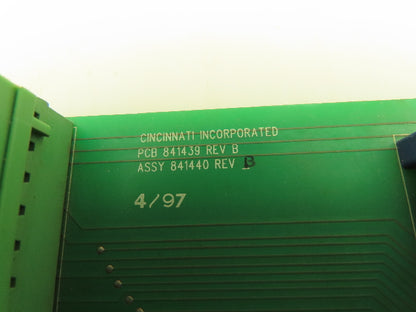 Cincinnati 841439 Laser PCB ECD4 Circuit Relay Board