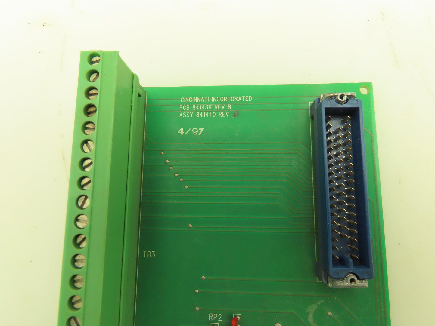 Cincinnati 841439 Laser PCB ECD4 Circuit Relay Board