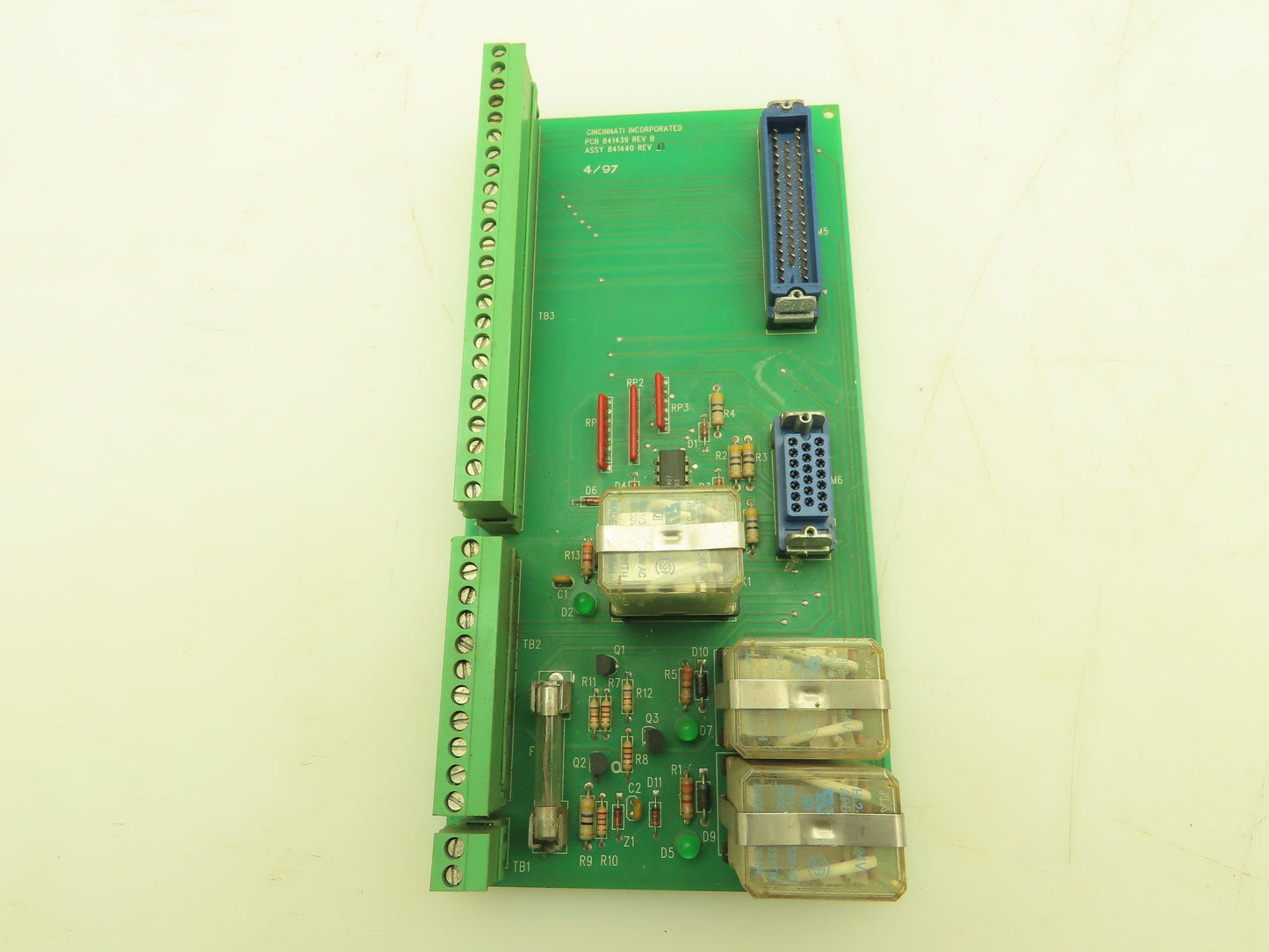 Cincinnati 841439 Laser PCB ECD4 Circuit Relay Board