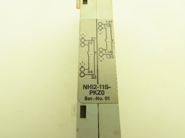 Klockner Moeller NHI2-11S-PKZ0 Motor Starter Aux Contact NO/NC Lot of 3
