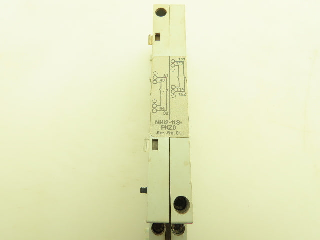 Klockner Moeller NHI2-11S-PKZ0 Motor Starter Aux Contact NO/NC Lot of 3