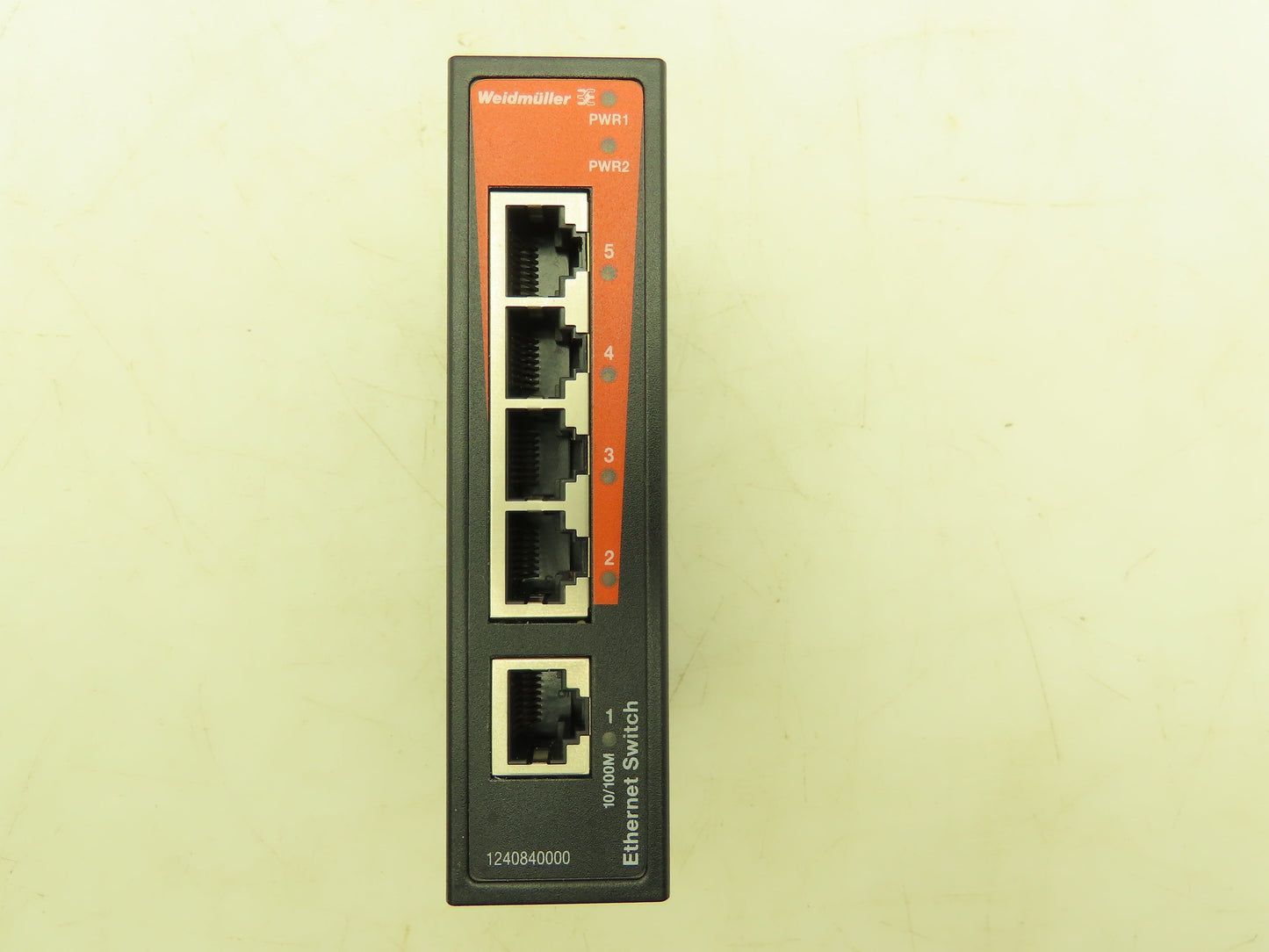 Weidmüller IE-SW-BLO5-5TX Network Switch Rev 2.0 5 Port 10/100M