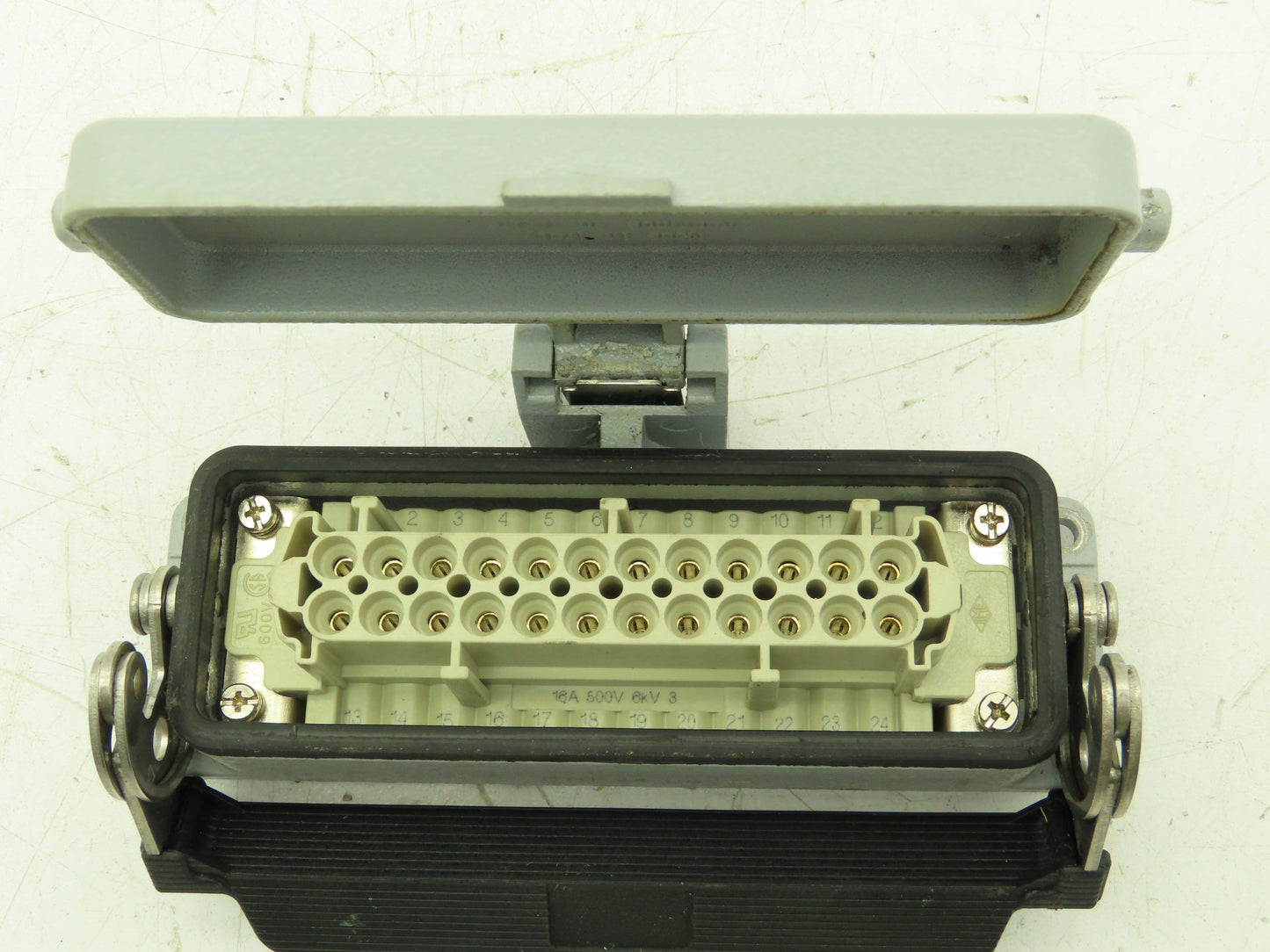 ILME CNEF 24 T Screw Terminal Insert 24-Pin Female 16A 500V CHI 24 LS Housing