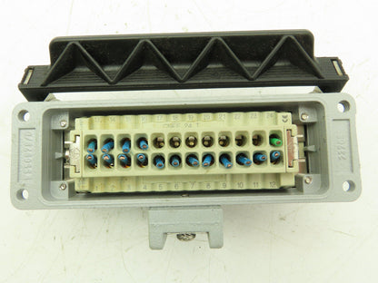 ILME CNEF 24 T Screw Terminal Insert 24-Pin Female 16A 500V CHI 24 LS Housing