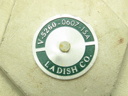Ladish V-5260-0607-15A Swing Check Valve CF8M 1-1/2" NPT 150# 316 SS
