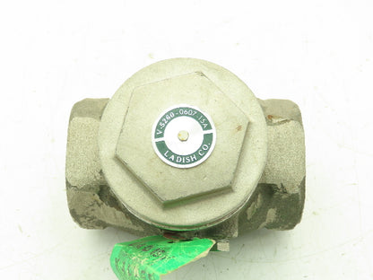 Ladish V-5260-0607-15A Swing Check Valve CF8M 1-1/2" NPT 150# 316 SS